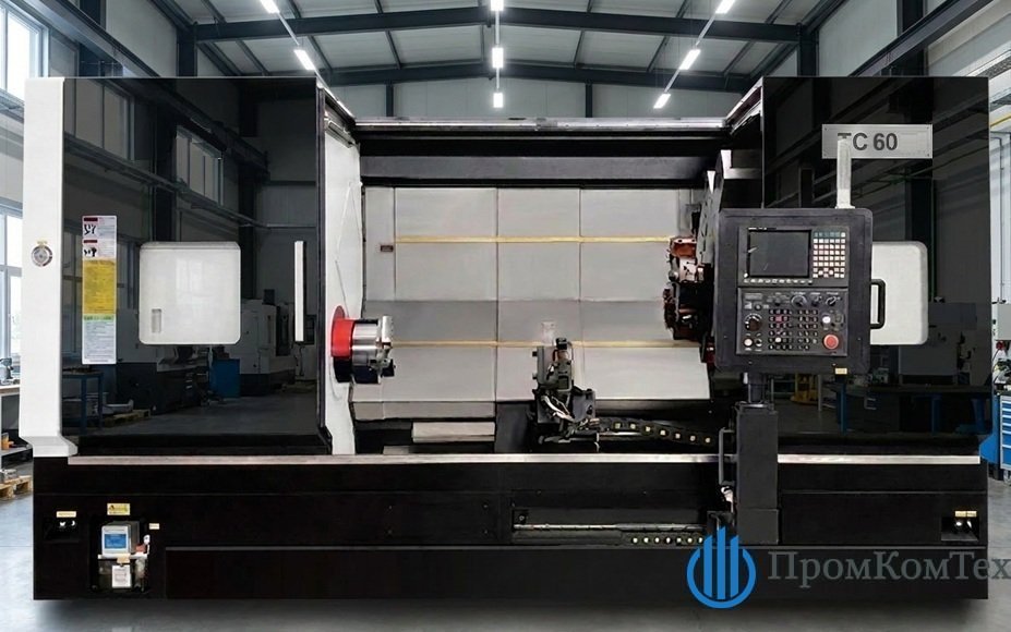 Токарный обрабатывающий центр TC 60-2000 (Fanuc oi TF3) купить - ООО ПромКомТех