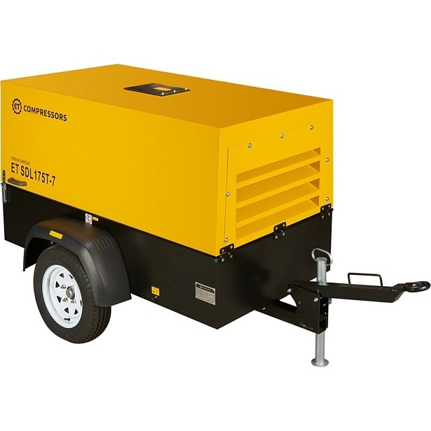 Дизельный компрессор ET SDL 175T-7 на шасси купить - ООО ПромКомТех