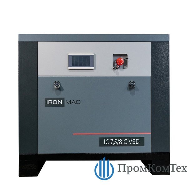 Винтовой компрессор IRONMAC IC 7,5/8 C VSD (IP 55)