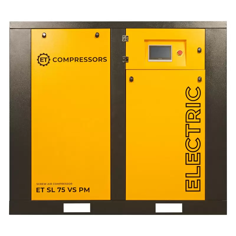Винтовой компрессор ET SL 75-16 VS PM (IP55) с частотником и двигателем на постоянных магнитах