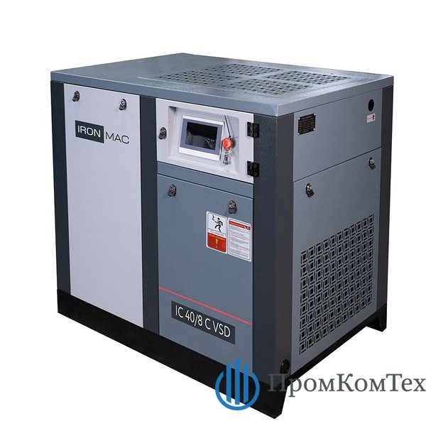 Винтовой компрессор IRONMAC IC 40/8 C VSD (IP 55)