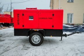 Дизельный компрессор BAYSAR LVSK 530-15DS купить - ООО ПромКомТех