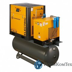Винтовой компрессор ET SL 11-10-500 ES (IP 23) на ресивере с осушителем
