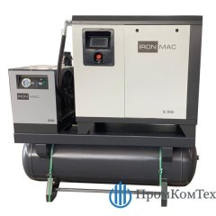 Винтовой компрессор IRONMAC IC 7,5/10 DIGI DF 500L