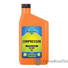 Масло компрессорное COUNTRY Compressor Oil VG-100 3TON 1л купить - ООО ПромКомТех
