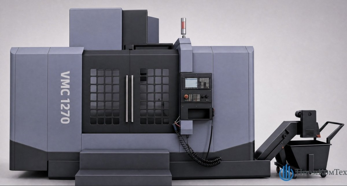 VMC 1270A (Siemens 828D, 8 000 об/мин) Вертикальный фрезерный обрабатывающий центр купить - ООО ПромКомТех