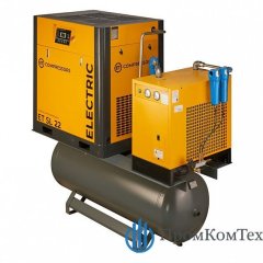 Винтовой компрессор ET SL 22-10-500 ES (IP 23) на ресивере с осушителем