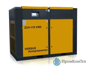 Винтовой компрессор ZUV-110B (10бар) IP 23