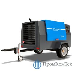 Дизельный винтовой компрессор Borey41-7F на шасси купить - ООО ПромКомТех