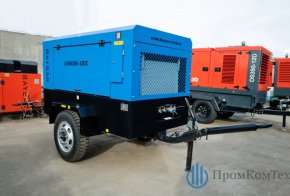Дизельный передвижной компрессор BAYSAR LVSK350-12DC купить - ООО ПромКомТех